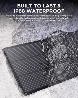 200W przenośny ładowarka paneli słonecznych dla RV Camping Yacht Golf Cart IP68 wodoodporny