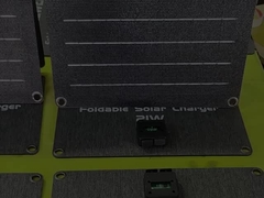 ETFE wodoodporny ładowarka paneli słonecznych 30W z podnóżkiem do obozowania